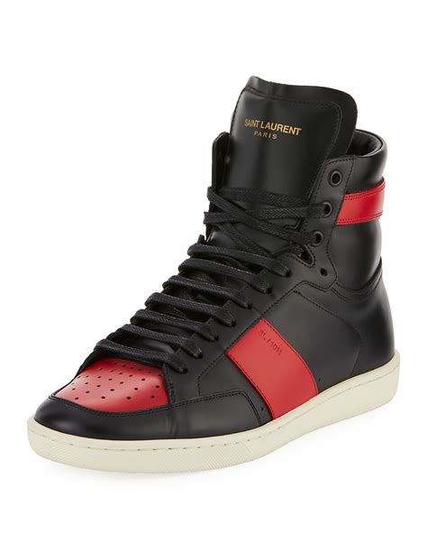 ysl men's sneakers sale|saint laurent shoes men's sneakers.